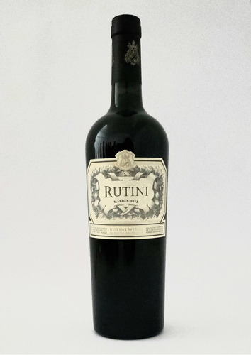 Vino argentino tinto colección rutini malbec 750ml