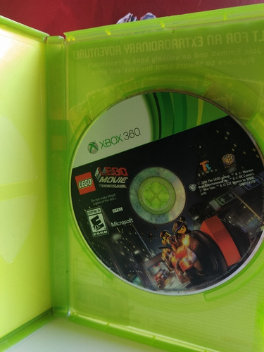Lego The Movie Xbox 360 Original Físico Usado