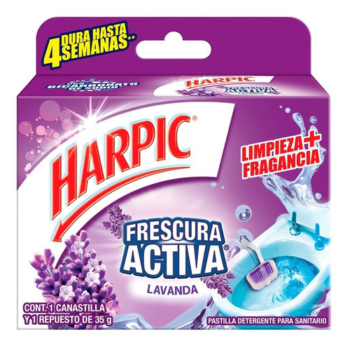 Pastilla Con Canastilla Limpiadora Harpic® Frescura Activa