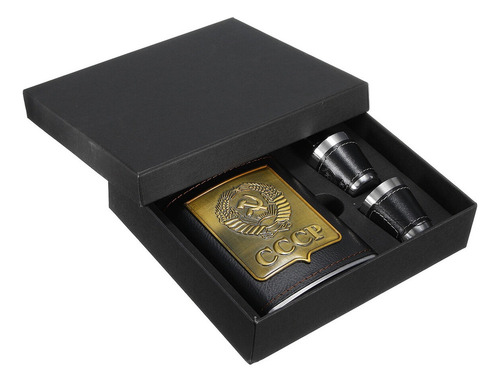 8oz Botella De Licor De Viaje Portátil De Acero Inoxidable