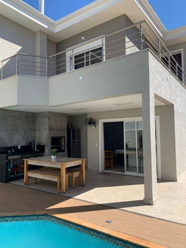 Imagem 4 de 20 de Casa Sobrado A Venda Em Paulínia No Cond. Reserva Real - Ca15218