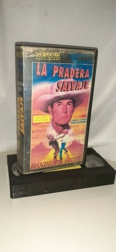 Antiguo Vhs  La Pradera Salvaje Forrest Tucker En Inglés Sub