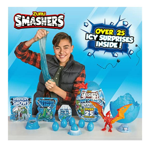 Smashers Dino Ice Age Mammoth Series 3 De Zuru Surprise Egg