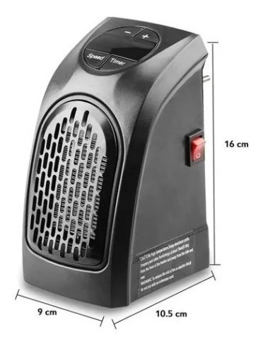Calefactor De Pared Electrico Estufa Caloventilador