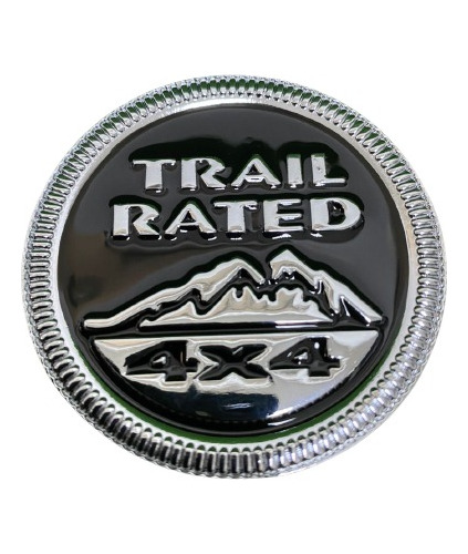 Emblema Guardafango Trail Rated 4x4 Grand Cherokee Wk Kk Kj.