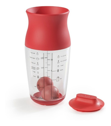 Mezclador Shaker Para Masa Hot Cakes 700ml Lékué