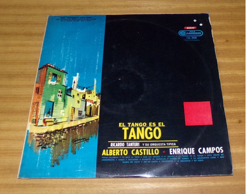 Tanturi Castillo Campos El Tango Es El Tango Vinilo Lp Kktus