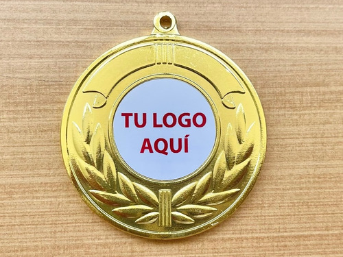 Medallas Evento Premiación Deportiva Personalizada (100 Uds