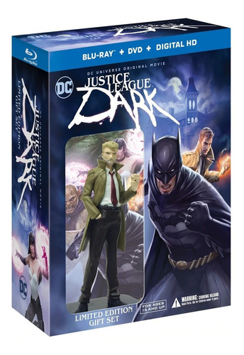 La Liga De La Justicia Oscura Figura+br+dvd+cd | Envío gratis