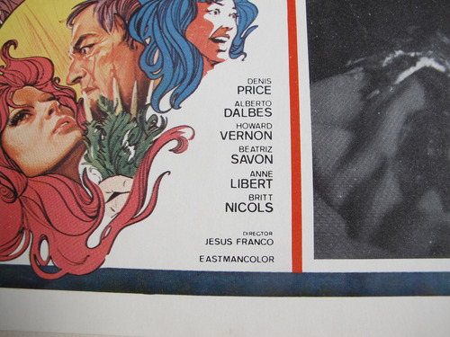 Cartel Cine La Maldicion De Frankestein Lobby Card (Usado)