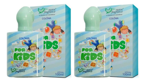Kit 2 Perfume Colonia Infatil Menino Menina For Kids