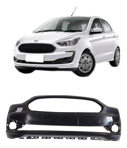 Parachoque Dianteiro Ford Ka 2019 A 2021 - Bj0a17757aa