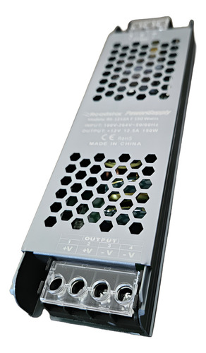 Fonte Chaveada Slim Automática 12v 12a 150w Rs1205a Roadstar