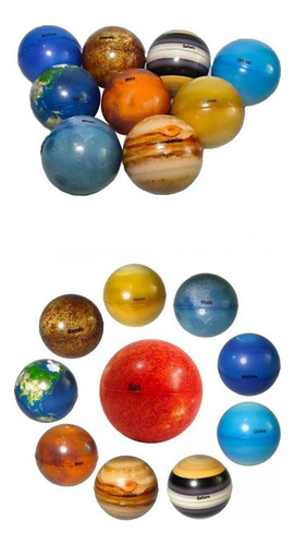 10 Uds. Solar Planetas Para Niños Juguetes Fiesta