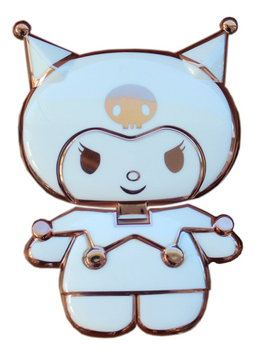 Espejito Con Forma De Kuromi, Accesorio Celular Kuromi Blanco
