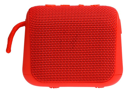 Bocina Portatil Aiwa Impermeable Ipx6 Tws Radio Fm Aw-kf3 Rojo