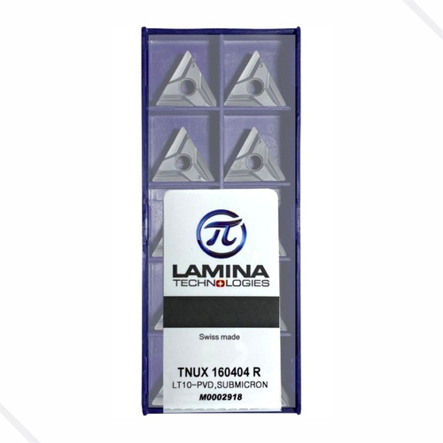 Pastilha Inserto Videa Tnmg Tnux R 160404 Lamina + Brinde