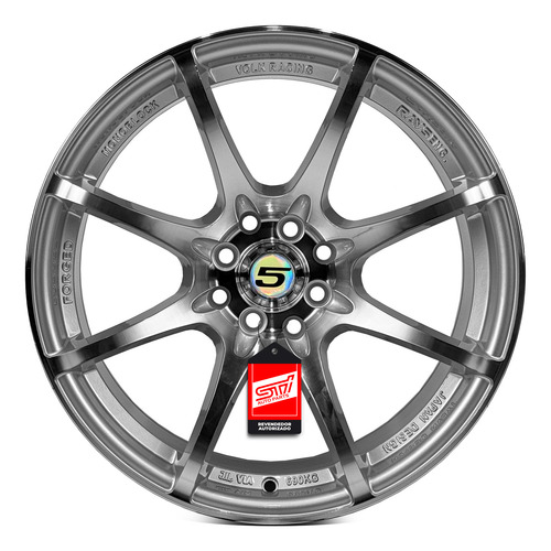 Jogo Roda Xxr 527 Aro 17x9 4x100 Offset 30 9kg Prata