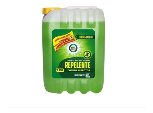  Real Clean Multiusos  Con Repelente De  Insectos 10 L