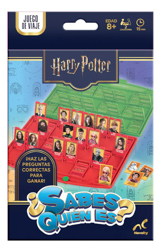 ¿sabes Quien Es? Harry Potter Juego De Viaje