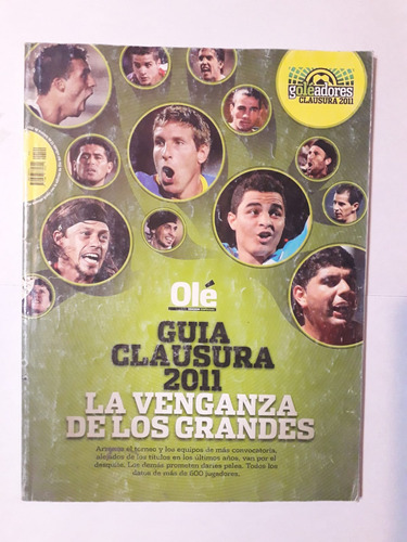 Revista Olé Guía Clausura 2011 - La Venganza De Los Grandes