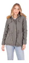 Comprar Parkas Mujer Campera Gabardina Larga Abrigada Casual Nuevas