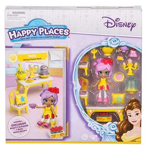 Lugares Felices Disney Belle Temporada 1 Paquete Comedor Tem