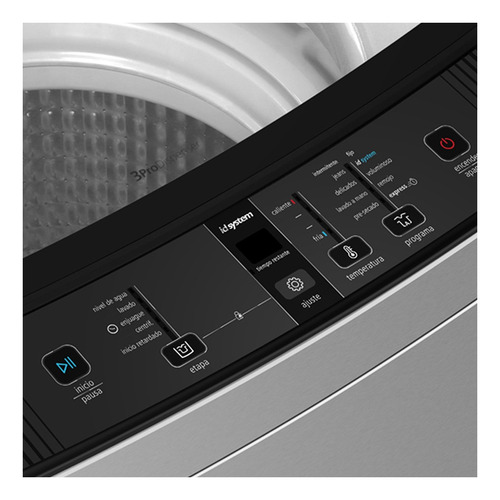 Imagen 5 de 5 de Lavadora automática Mabe LMA9020W gris 9kg 127 V
