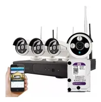 Comprar Kit Vigilancia 8ch 4cám Wifi + 1tb Púrpura - Matko Seguridad