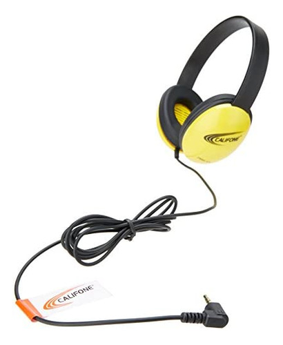 Califone 2800-yl Primeros Auriculares Estéreo Para Escuchar,