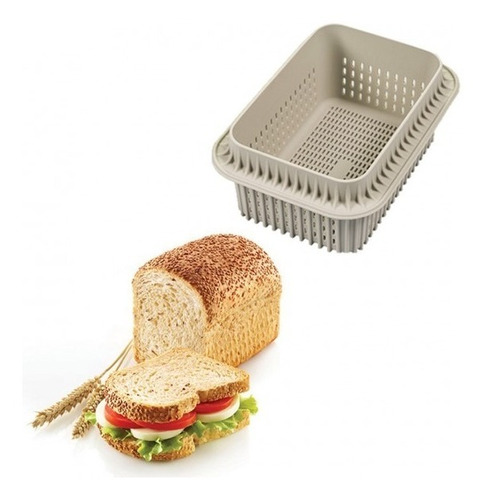 Molde De Silicona Pan De Sandwich Silikomart