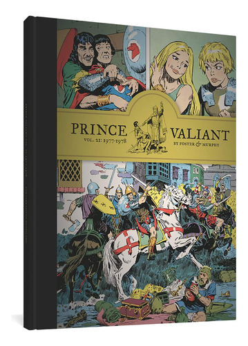 Prince Valiant Vol.21, De Hal Foster. Editorial Fantagraphics Books, Tapa Dura En Inglés, 2020