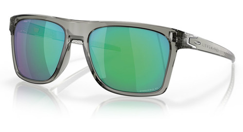 Óculos De Sol Oakley Leffingwell Grey Prizm Jade Polarizado