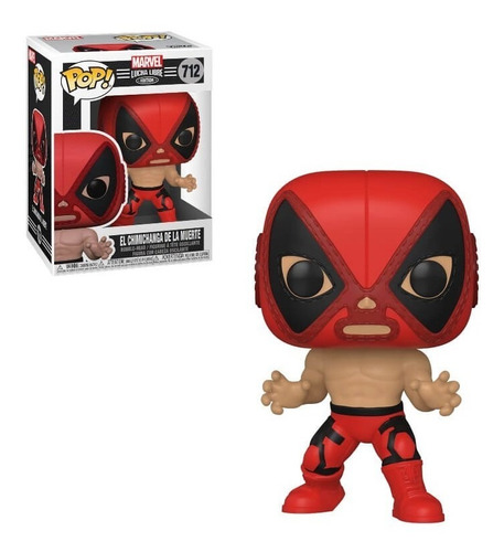 Funko Pop 712 Luchadores - Deadpool - El Chimichanga De La M