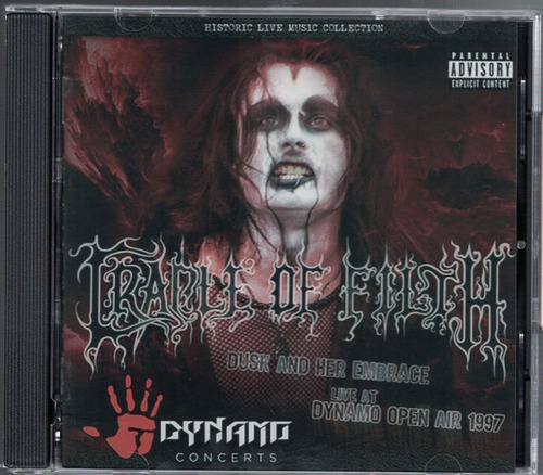 Cradle Of Filth - Live At Dynamo 1997 Cd Jewel Case (Reacondicionado)