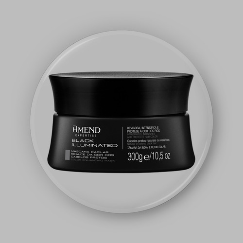 Kit Black Iluminated Shampoo E Mascara Amend Expertise