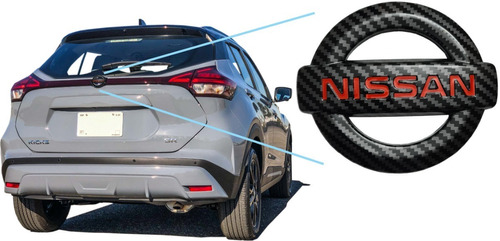 Emblema Trasero De Cajuela Nissan Kicks 2018 2019 2020 2021