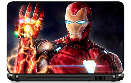 Adesivo Skin Notebook Homem De Ferro [ 57 ] Os Vingadores