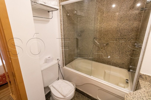 Imagem 6 de 15 de Flat Na Charmosa Al. Lorena O Quality Hotel Paulista No Pool Para Investimento - Sf25884