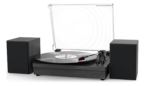 Tocadiscos Con Altavoces Estéreo Dobles, Tocadiscos De Vinil