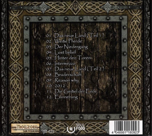 Cd Das Neue Land (tarabas) Estándar