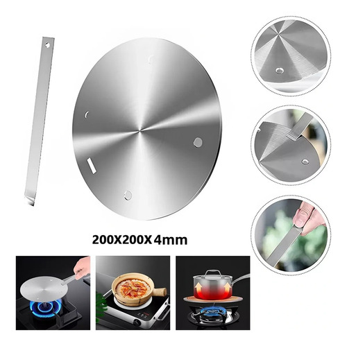Placa De Conducción Calor Térmica Cocina De Inducción Sartén