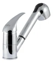 Comprar Canilla Monocomando Griferia Cocina Pico Extensible Acabado Brillante Color Plateado