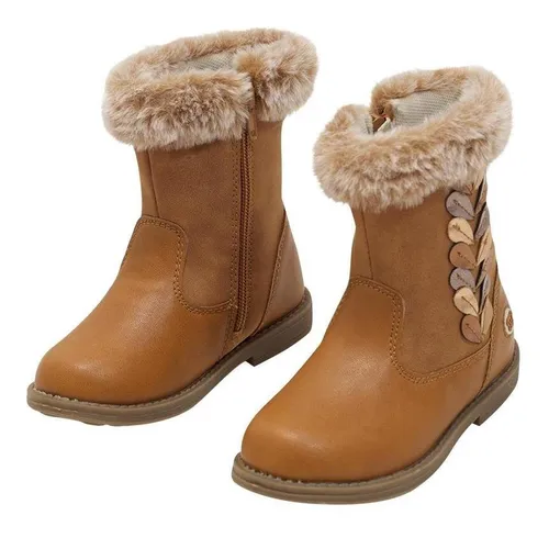 comprar Bota Bebé Niña Café Pillin