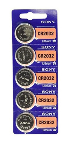 Pila Batería Cr2032 Sony Blister De 5 Unid Vencimiento 2027