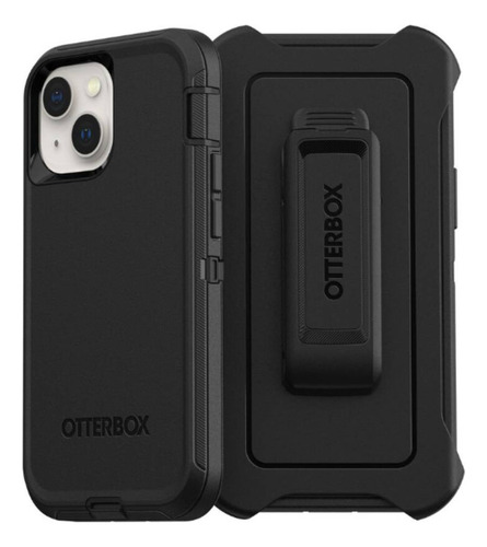 Funda Otterbox iPhone 15 Defender Resistente Negro