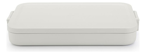 Contenedor Para Almuerzo Make & Take Plano Light Grey