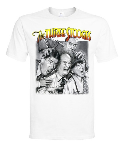 Polera Los Tres Chiflados - The Three Stooges Mod1