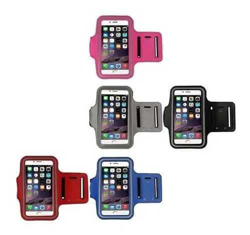 Imagen 2 de 8 de Brazalete Correr Porta Celulares Running Universal Chavay