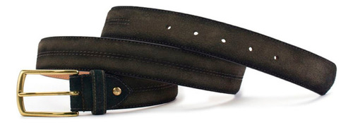 Cinturón Hombre Piel Ante Prada Mx 350343 Color Marrón claro Diseño de la tela Lisa Talla 110.0